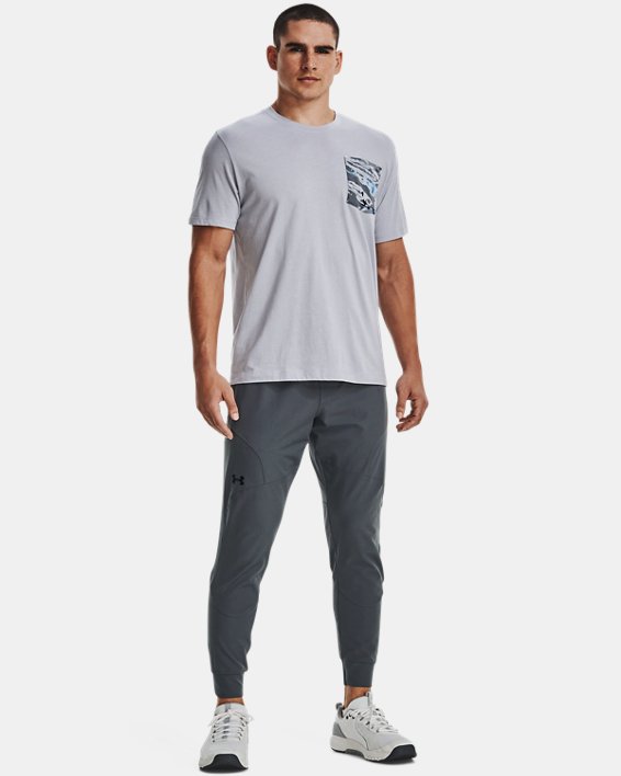 Men's UA Pocket T-Shirt, Gray, pdpMainDesktop image number 2